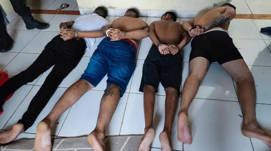 Quadrilha que invadia casas para realizar sequestros e roubos é presa no Acre