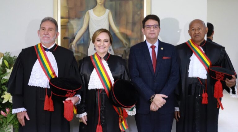 Governador Gladson Cameli prestigia posse da presidência do Tribunal de Justiça