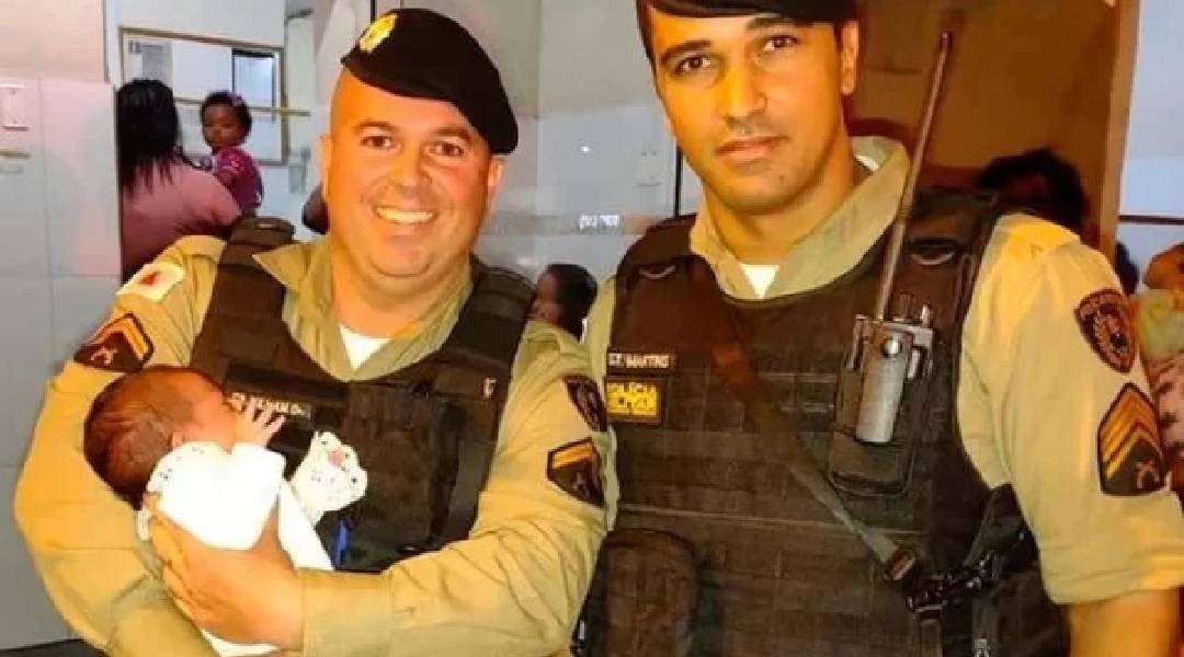 Policial salva recém-nascida que se engasgou com leite materno em MG