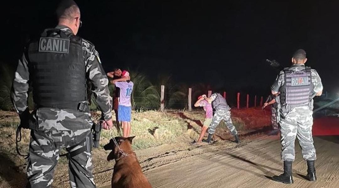 Equipes policiais realizam Operação Sentinela do Môa na cidade de Mâncio Lima