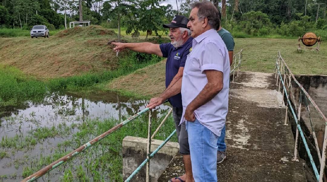 Saneacre planeja reforçar estrutura do reservatório de água no município de Bujari