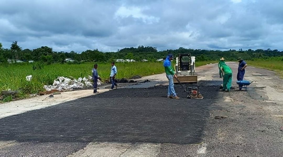 Deracre assume execução das obras de manutenção do aeródromo de Jordão