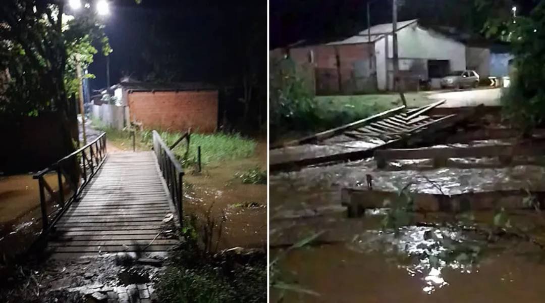 Igarapés sobem de forma repentina e preocupa moradores, em Rio Branco
