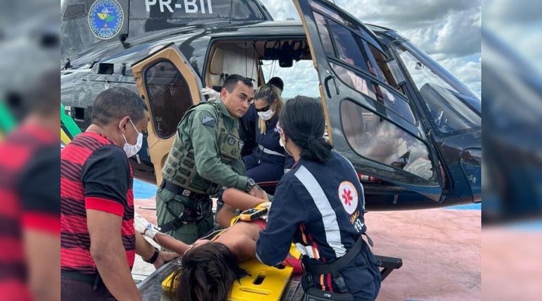 Operação do Ciopaer resgata criança indígena em convulsão