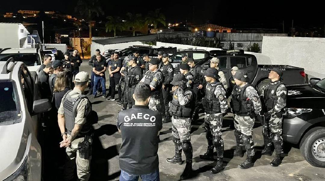 MP e Polícia Militar fazem nova operação contra organização criminosa