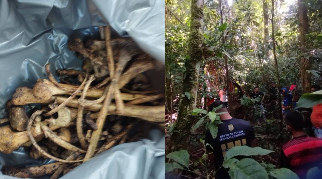 Ossada humana é encontrada na região do rio Liberdade em Cruzeiro do Sul