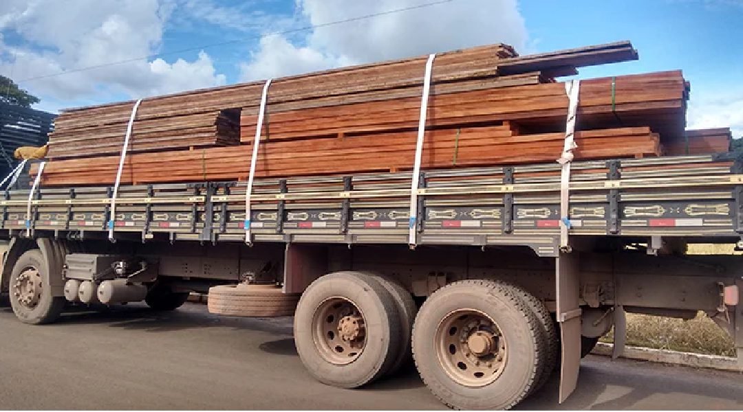 Polícia Militar apreende madeira sendo transportada ilegalmente em Cruzeiro do Sul
