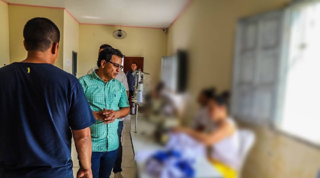 Presidente da Aleac visita presídio no Juruá e defende trabalho de ressocialização dos detentos