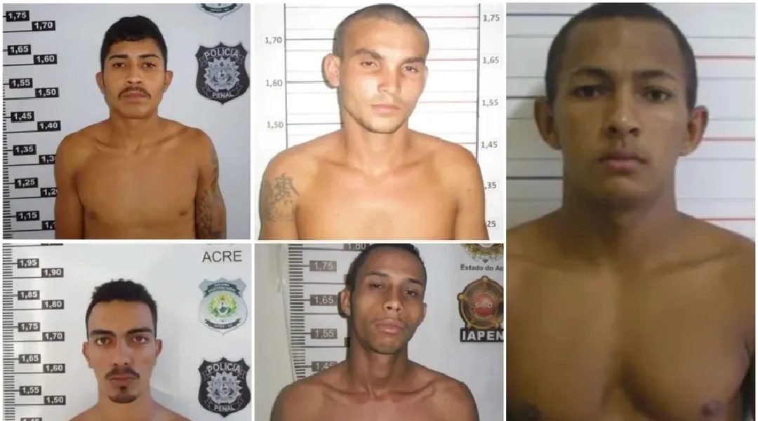 Após mais de 40 dias, sete detentos que fugiram de presídio no Acre seguem foragidos