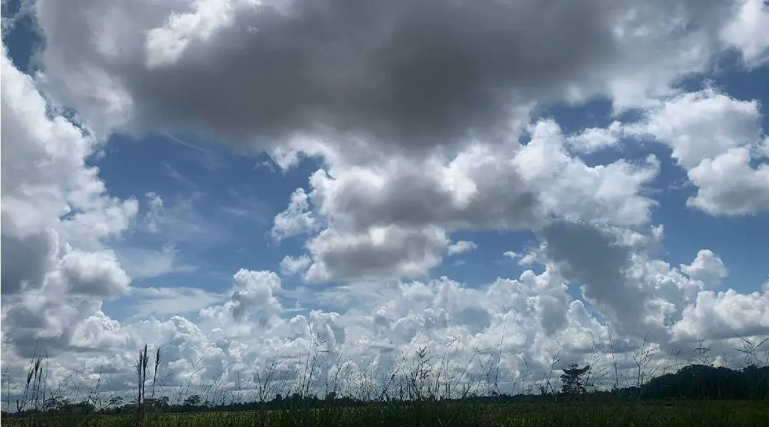 Sexta-feira (21) deve ser quente, mas ventilada, com chuvas pontuais