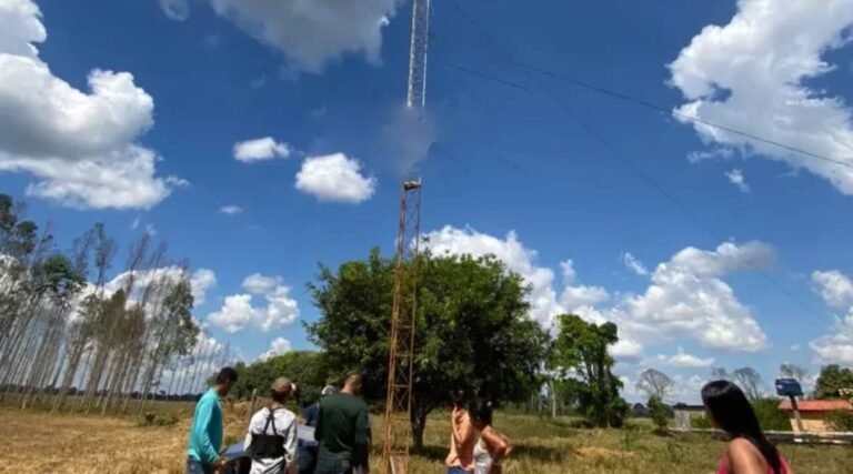 Jovem cai de torre 12 metros, fratura a coluna e sobrevive em Epitaciolândia