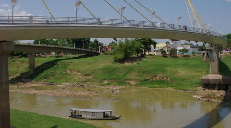 Rio Acre está abaixo dos 2 metros em Rio Branco