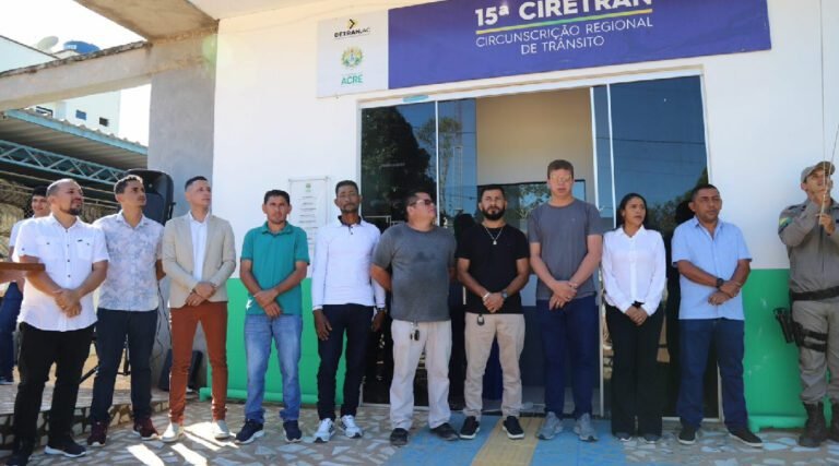 Governo inaugura 15ª unidade do Detran em Porto Walter