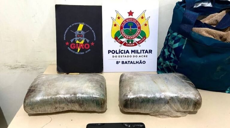 Mulher é presa com mais de 2 quilos de maconha na estrada de Sena Madureira