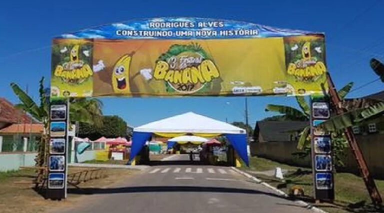 Festival da Banana inicia nesta sexta-feira em Rodrigues Alves