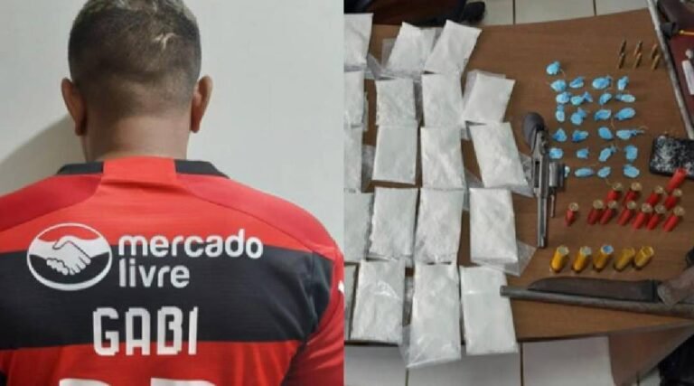 Foragido é preso com armas e drogas no interior do Acre