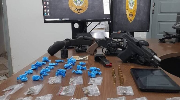 Polícia Civil prende suspeito de praticar série de crimes no Bujari