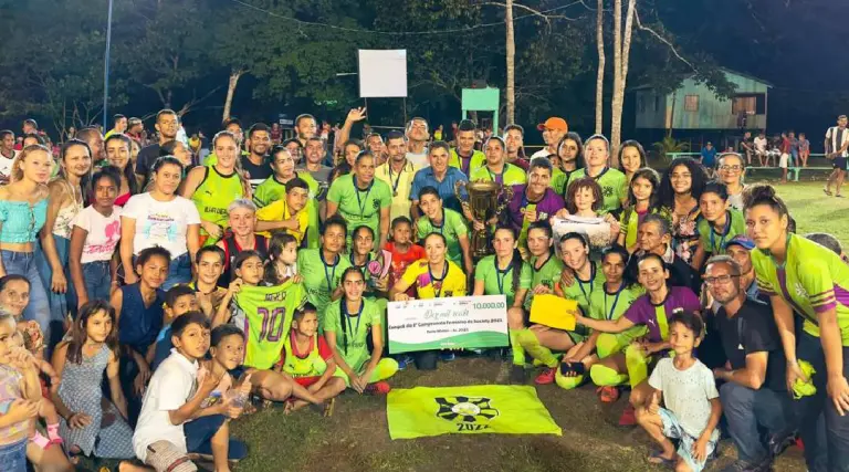 Com emenda de Gonzaga, Porto Walter realiza final do maior campeonato de futebol feminino do Acre