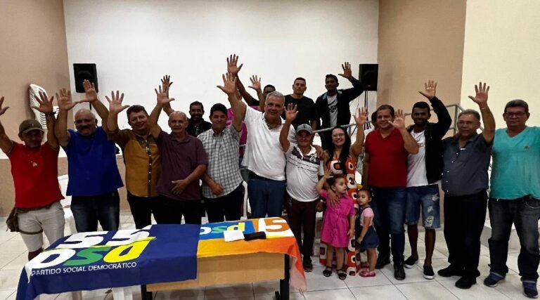 Reunião do Diretório Estadual do PSD com a presença do Senador Sérgio Petecão