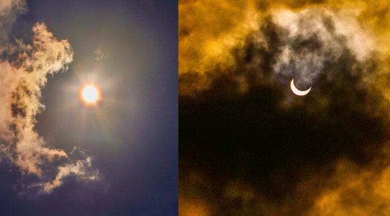 Eclipse anular do sol neste sábado foi visto em todo território Nacional; confira algumas imagens