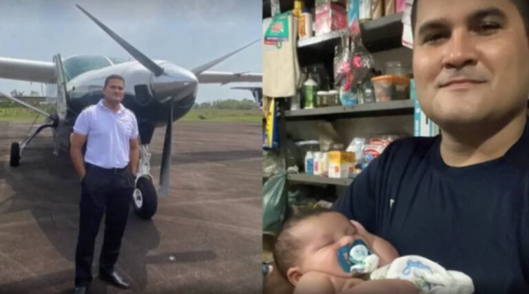 Copiloto que morreu em acidente aéreo tinha se tornado pai há um mês