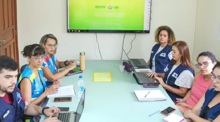 Com apoio do Ministério da Saúde, Sesacre avalia casos de doenças diarreicas agudas no Juruá