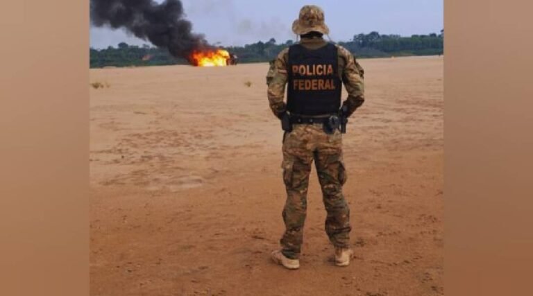 PF realiza nova operação no Rio Madeira contra a extração ilegal de ouro