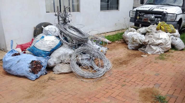 Polícia Civil do Acre apreende quase uma tonelada de fios de cobre em Rio Branco