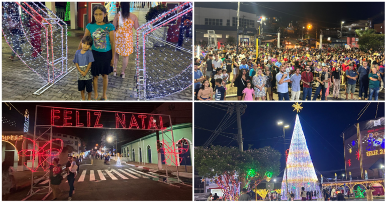 Com mais de um milhão de luzes, decoração de Natal é inaugurada em Cruzeiro do Sul