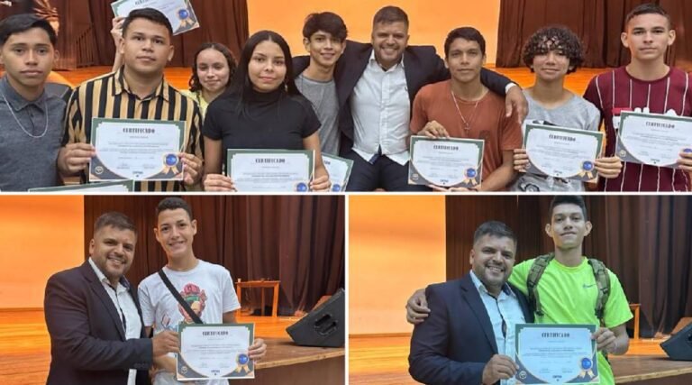 Vereador Clerton Souza leva cursos profissionalizantes a jovens das vilas de Cruzeiro do Sul