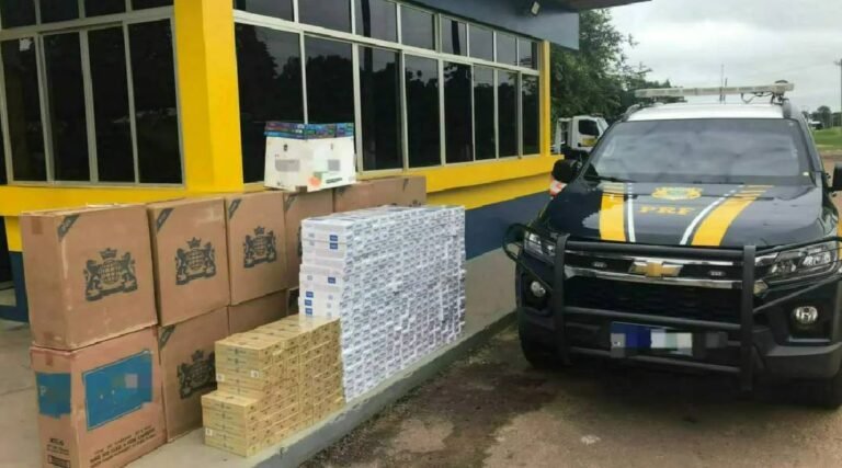 Adolescente é detido com 11,9 mil maços de cigarros contrabandeados no Acre