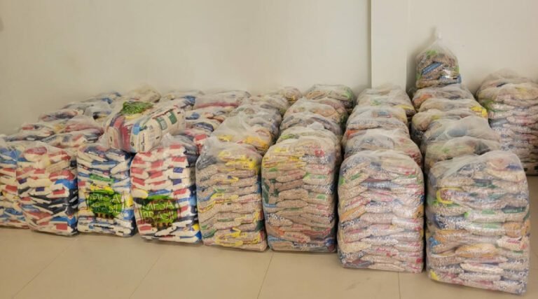 Governo e Fecomercio arrecadam mais de três toneladas de alimentos durante Réveillon da Família, em Rio Branco