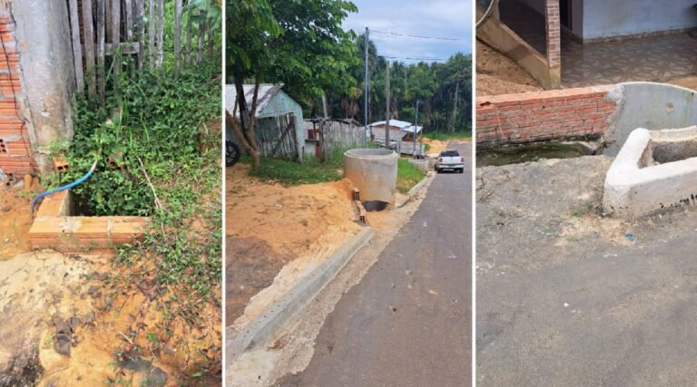 Bueiros abertos preocupam moradores do conjunto Vale do Buriti