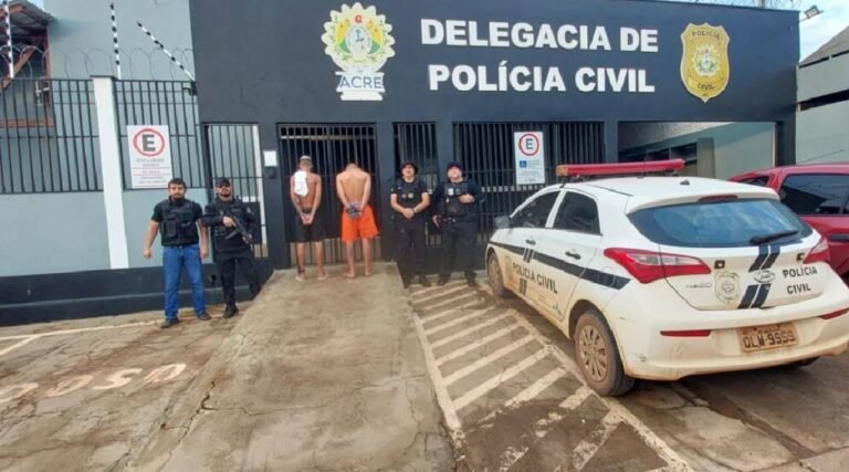 Homens suspeitos de cometer homicídios em Senador Guiomard são presos