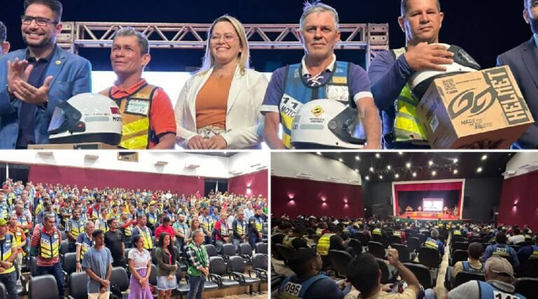 Estado investe mais de 9 milhões em segurança no trânsito: Motociclistas de 22 municípios receberão capacetes no Acre