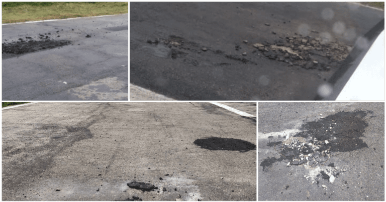 Contradições no Deracre: Imagens revelam buracos na pista de pouso, enquanto órgão alega incidente no pátio de aeronaves