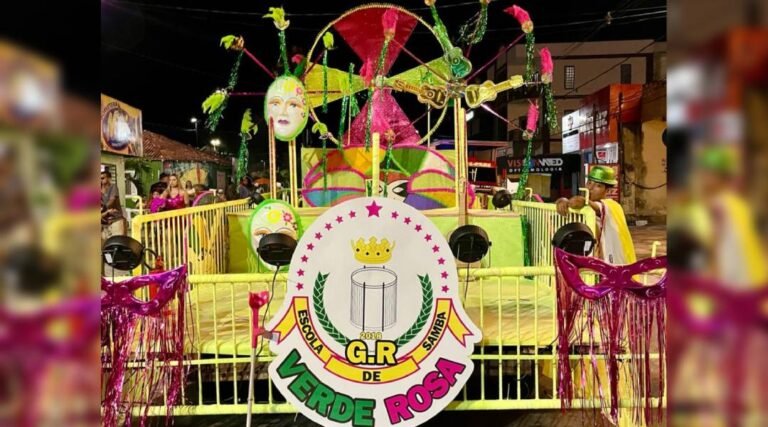 Escola de Samba Verde Rosa eleva a inclusão da diversidade