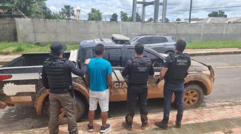 Polícia Civil prende homem que ateou fogo no próprio ‘amigo’ em Rodrigues Alves