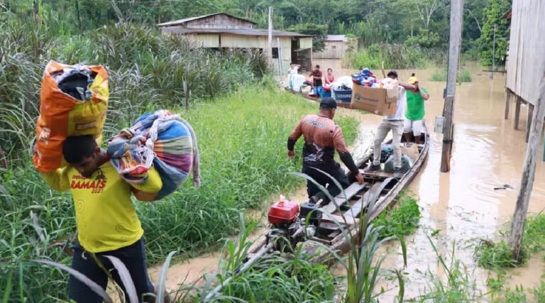 Governo decreta alerta por conta das chuvas no AC e dois municípios estão em situação de emergência