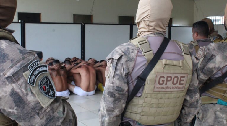 Terceira fase da Operação Mute é realizada em presídio do Acre