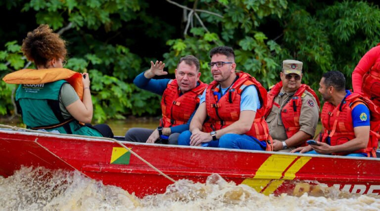 Em solidariedade nacional ao Acre, governadores manifestam apoio em meio às cheias dos rios que atingem o estado