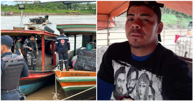 Homem é morto a tiros em embarcação no porto de Cruzeiro do Sul