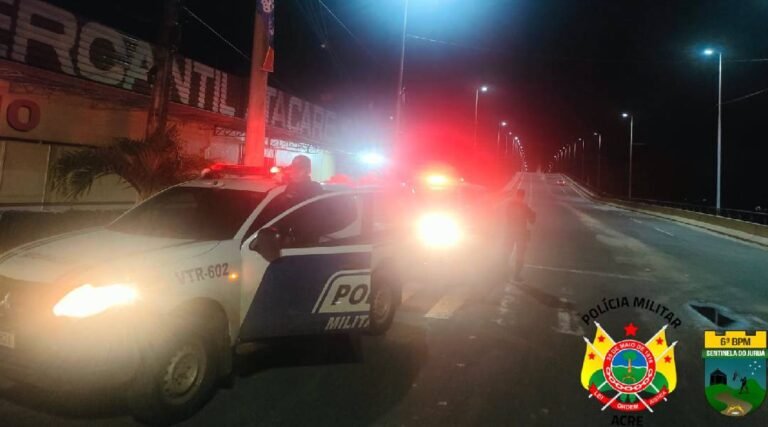 Durante fiscalização, 13 pessoas são flagras dirigindo sem habilitação e 5 sob efeito de álcool em Cruzeiro do Sul