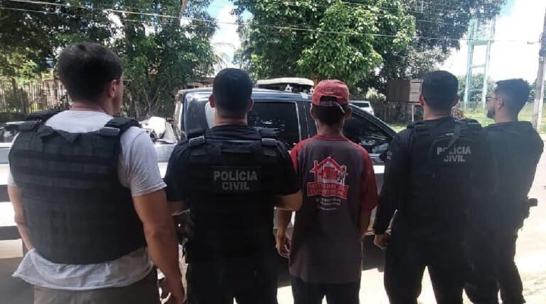 Polícia Civil prende suspeito de tráfico de drogas em Mâncio Lima