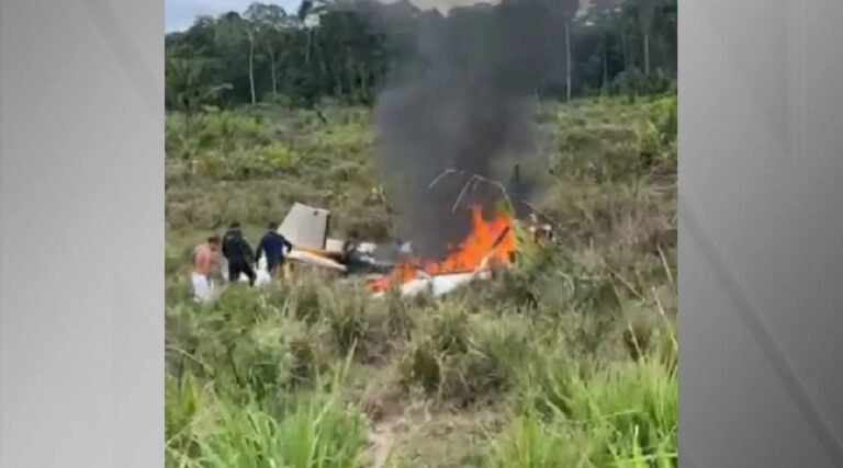 Polícia Civil investiga acidente aéreo em Manoel Urbano: identificado proprietário da aeronave envolvida