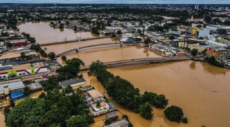 Rio Acre tem segunda maior cheia da história com 17,75 metros na Capital