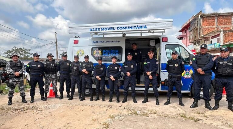 Nova Base Móvel da Polícia Militar é implementada para reforçar segurança no centro de Cruzeiro do Sul
