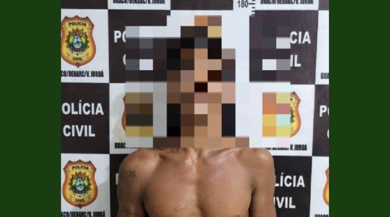 Polícia Civil através do Núcleo Nepatri prende criminoso acusado de roubos violentos em Cruzeiro do Sul