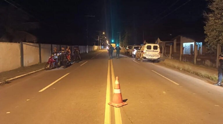 Em Cruzeiro do Sul, Policiais Militares realizam Operação Lei Seca