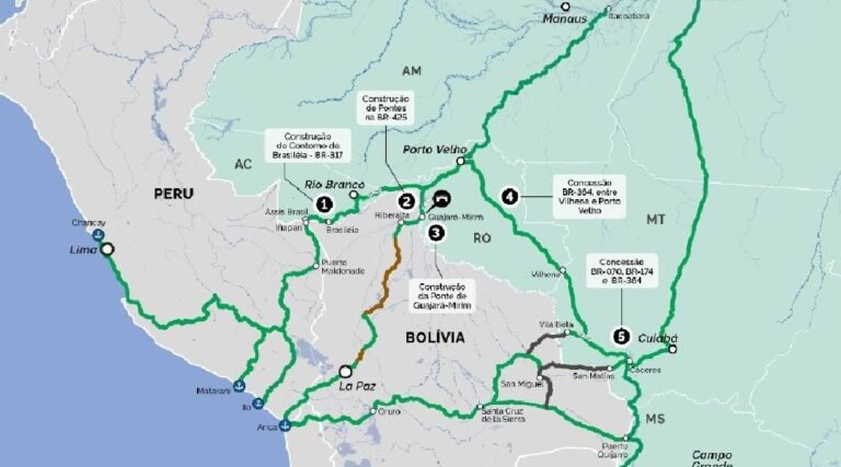 Com as Rotas de Integração Sul-Americana, acesso do Acre ao pacífico é chave para desenvolvimento econômico